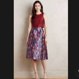 Anthropologie Persephone Midi Skirt by Raoul | Size‎ 2 | Spring, Summer, Easter